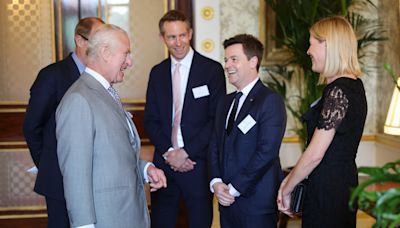 ‘He was at home breastfeeding’: Dec tells King why Ant missed Palace reception