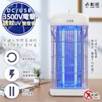 勳風 DC滅蚊器USB雙UV燈管電擊式捕蚊燈(DHF-S2079)可接行動電源