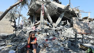 Ataque aéreo atinge campo de deslocados no sul da Faixa de Gaza
