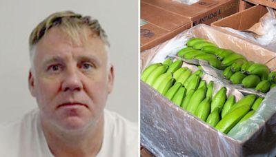 One of UK's most wanted men jailed over plot to smuggle cocaine 'worth £100m' in banana boxes