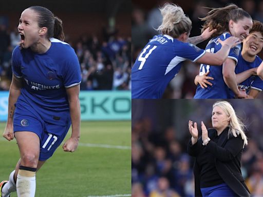 Chelsea women's player ratings vs Bristol City: Four-goal Guro Reiten runs riot as reinvigorated Blues wipe out Man City's goal-difference advantage to ensure WSL title race remains on a knife-edge | Goal.com