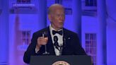 Biden pokes fun in annual White House correspondents' dinner speech