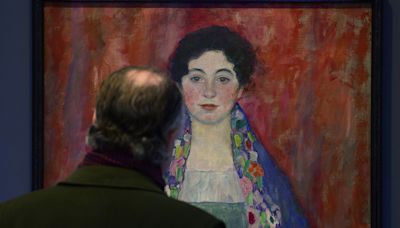 A portrait by Gustav Klimt once believed to be lost sells for $32 million at an auction in Vienna