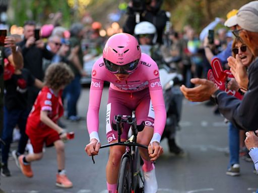 Giro d'Italia: Tadej Pogačar dominates GC as he beats Ganna to striking time trial victory