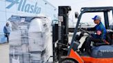 Alaska Airlines trades water ballast for e-waste on Nome cargo flights