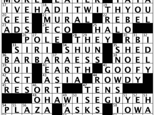 Off the Grid: Sally breaks down USA TODAY's daily crossword puzzle, USA Today