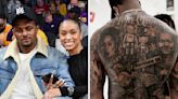 Deshaun Watson Gets Huge Back Tattoo Featuring His Girlfriend's Face, KAWS, and MLK In A Fitted