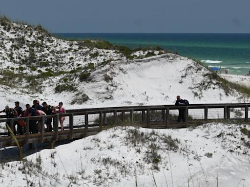 'Water Closed' after two shark attacks reported on Florida Panhandle, sheriff says