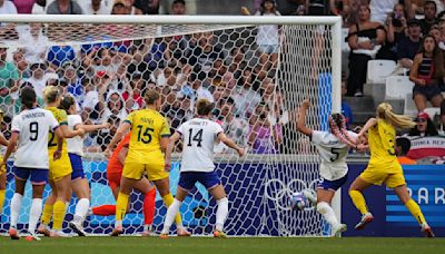Paris Olympics: U.S. women's soccer cruise into knockout round unbeaten after 2-1 win over Australia