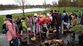 Photos: A rainy Arbor Day Celebration at Riverfront Park