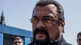 Steven Seagal visits destroyed Ukrainian prison in support of Kremlin