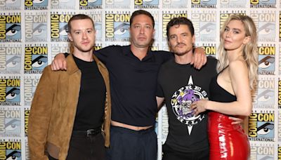 Pedro Pascal and Fantastic Four Cast Hug Before Comic-Con Debut