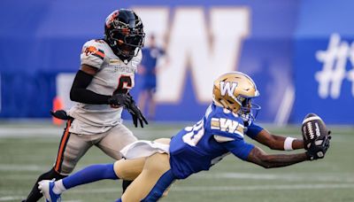 Blue Bombers upset Lions 25-0 in Winnipeg on six field goals by Castillo