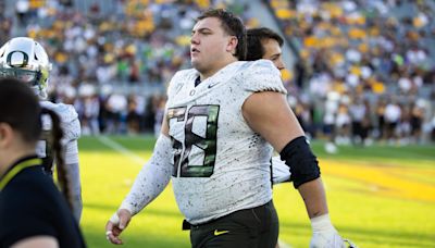 Oregon Ducks Football’s Jackson Powers Johnson elevating Raider’s Offensive Line