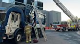 Colorado Springs firefighters rescue man trapped inside garbage truck