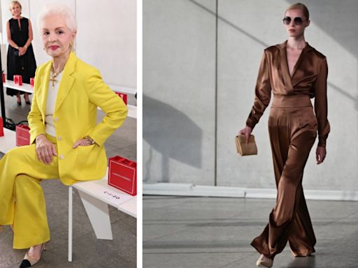 Carolina Herrera: el secreto para lucir elegante con pantalones fluidos a cualquier edad