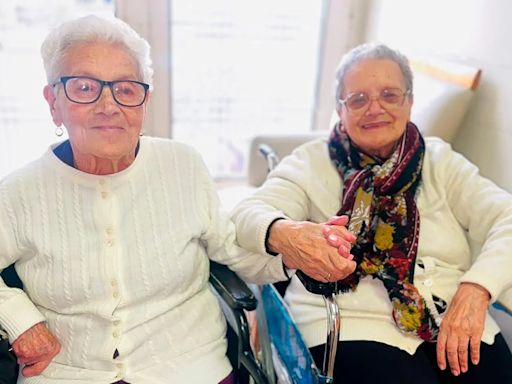 Tienen 91 y 95 años, se conocieron en una clínica geriátrica y viven una amistad única: “Somos hermanas”