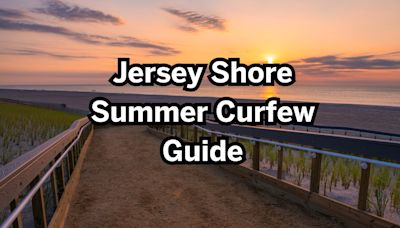 Jersey Shore curfews target unruly teens. See full list of rules for your favorite beach.