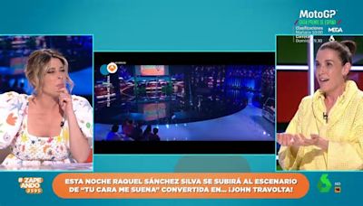 Raquel Sánchez Silva habla del pene que le pusieron para imitar a John Travolta en TCMS: "No es lo habitual, es tremendo"