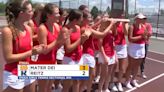 Mater Dei & Reitz battle for IHSAA Girls Tennis Sectional Championship