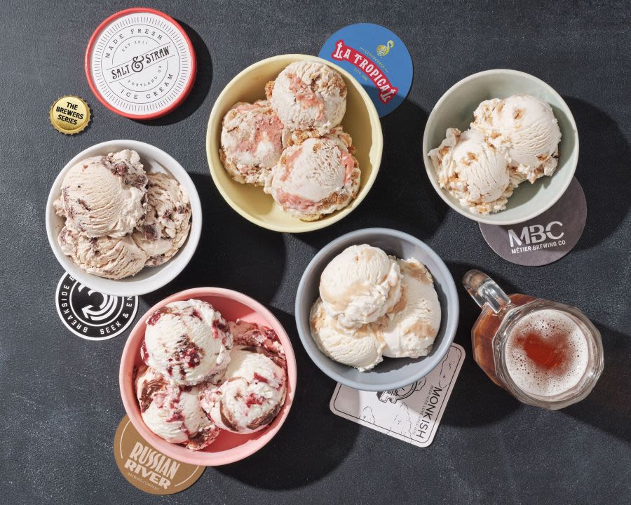 Salt & Straw teams up with popular breweries to make beer-flavored ice cream