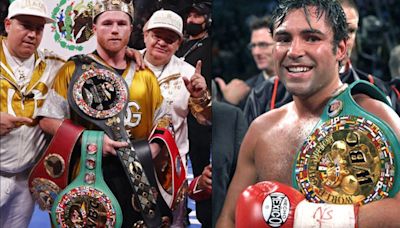 Óscar de la Hoya cree que le hubiera "ganado fácil" al Canelo Álvarez