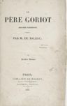 Le Père Goriot