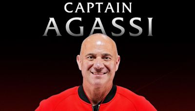 Andre Agassi is the new captain of the Laver Cup Team World