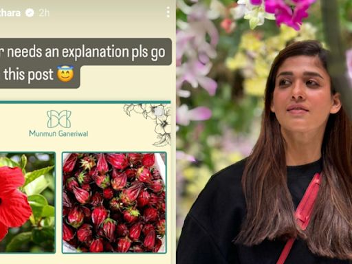 Liver Doc calls Nayanthara ‘hopeless’ after she doubles down on sharing posts about the benefits of hibiscus tea: ‘After indirectly abusing me…’