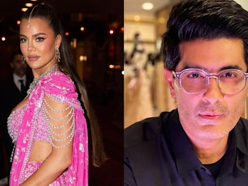 Khloe Kardashian thanks Manish Malhotra for stunning outfits after calling him a ‘local designer’