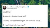 Funny Tweets From Parents In Response To 'Are We There Yet?'