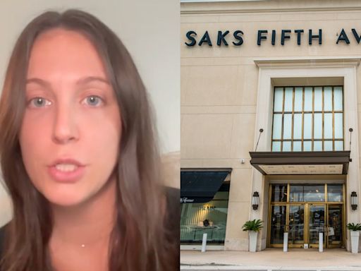 Woman shares bizarre reason why Saks Fifth Avenue allegedly refused her dress return