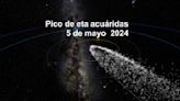 Eta Acuáridas, la lluvia de meteoros que caerá la madrugada de este 5 de mayo