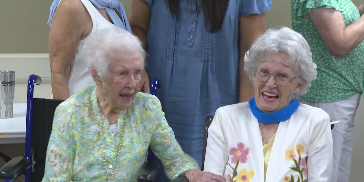 Twin sisters call for more kindness as they celebrate 102nd birthday together