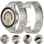 【橘子君の數碼館】全鈦合金錶帶 適用三星Galaxy Watch 6 classic 4347mm鈦鋼帶 Watch456替換錶