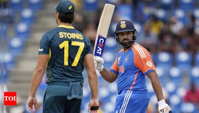 Rohit Sharma smashes fastest fifty of T20 World Cup 2024 | Cricket News - Times of India