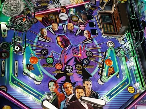 John Wick AI Combat Pinball Machine Arrives With Pieces Of John’s Suit