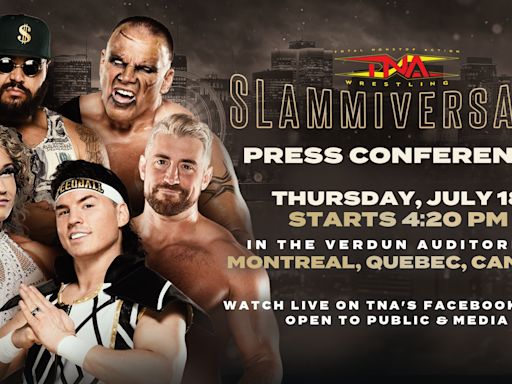 Update On TNA Slammiversary Pre-Show Press Conference On 7/18 In Montreal - PWMania - Wrestling News