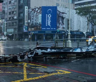 Typhoon Krathon makes landfall on Taiwan; packing fierce winds, torrential rain