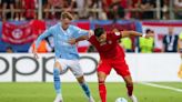 Manchester City - Sevilla: los goles de Youssef En-Nesyri y Cole Palmer en el partido por la Supercopa de Europa, que puede marcar la despedida de Marcos Acuña de su equipo