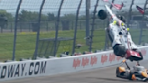 Sting Ray Robb Goes Airborne After Alexander Rossi Runs Out of Gas