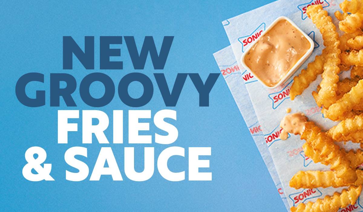 Sonic Launches New Groovy Fries and Groovy Sauce Nationwide