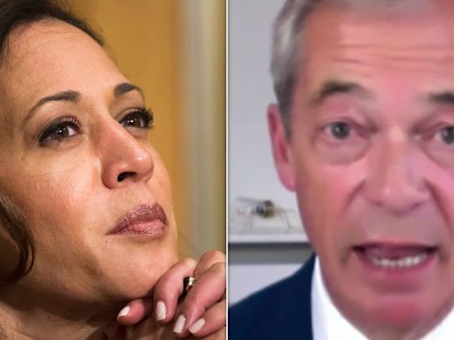 Nigel Farage Claims Democrats Will Not Remove Kamala Harris Because She's A 'Black African Woman'