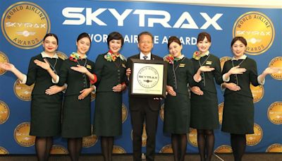 SKYTRAX評比 長榮航空獲全球10大最佳航空公司第8名、最佳豪經艙餐飲