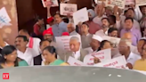 Opposition leaders stage protest in parliament against ‘discriminatory’ Budget