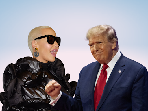 Amber Rose Denies Being Paid To Support Donald Trump As She Blasts "Brainwashed" Critics