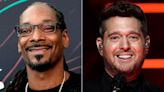 Snoop Dogg and Michael Bublé are the newest coaches on NBC's 'The Voice'