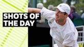 Wimbledon 2024 video: Botic van de Zandschulp volley tops shots of day three