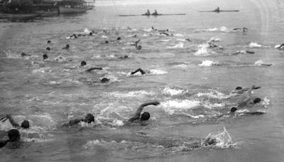 In the early 20th century, the Chicago River Swim was an annual event that drew thousands of spectators
