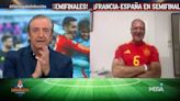 El 'orgullo de padre' de Miguel Merino en 'El Chiringuito' tras el decisivo gol de su hijo Mikel ante Alemania
